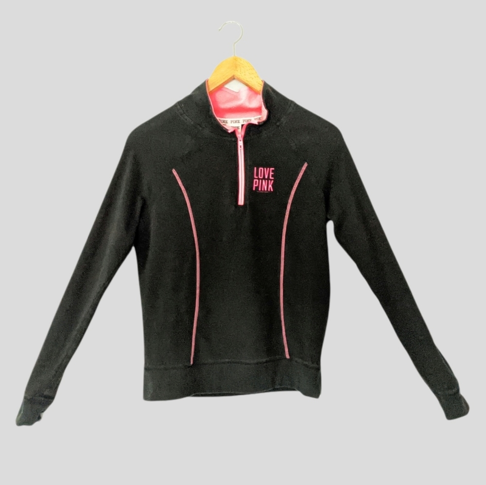 Victoria's Secret PINK Black Pullover Small